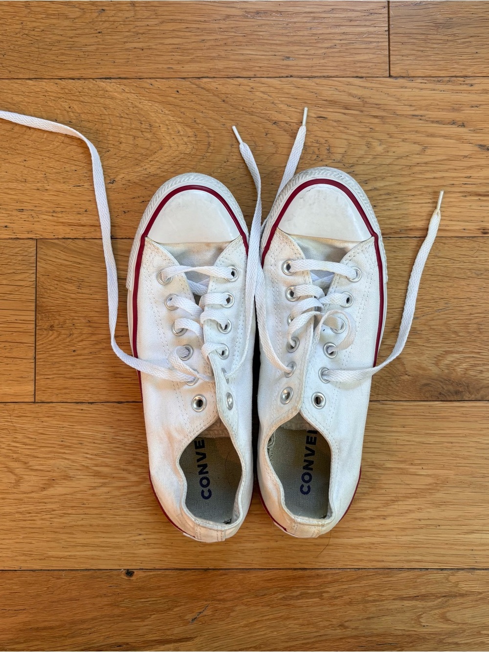 Converse All Star Chuck Taylor White Sneakers size 8